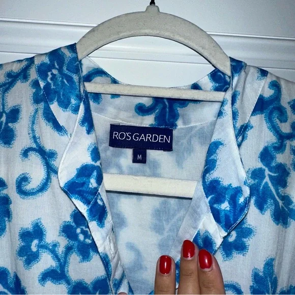 Ro’s Garden Mumi Printed Drawstring Midi-Dress - Picture 4 of 8